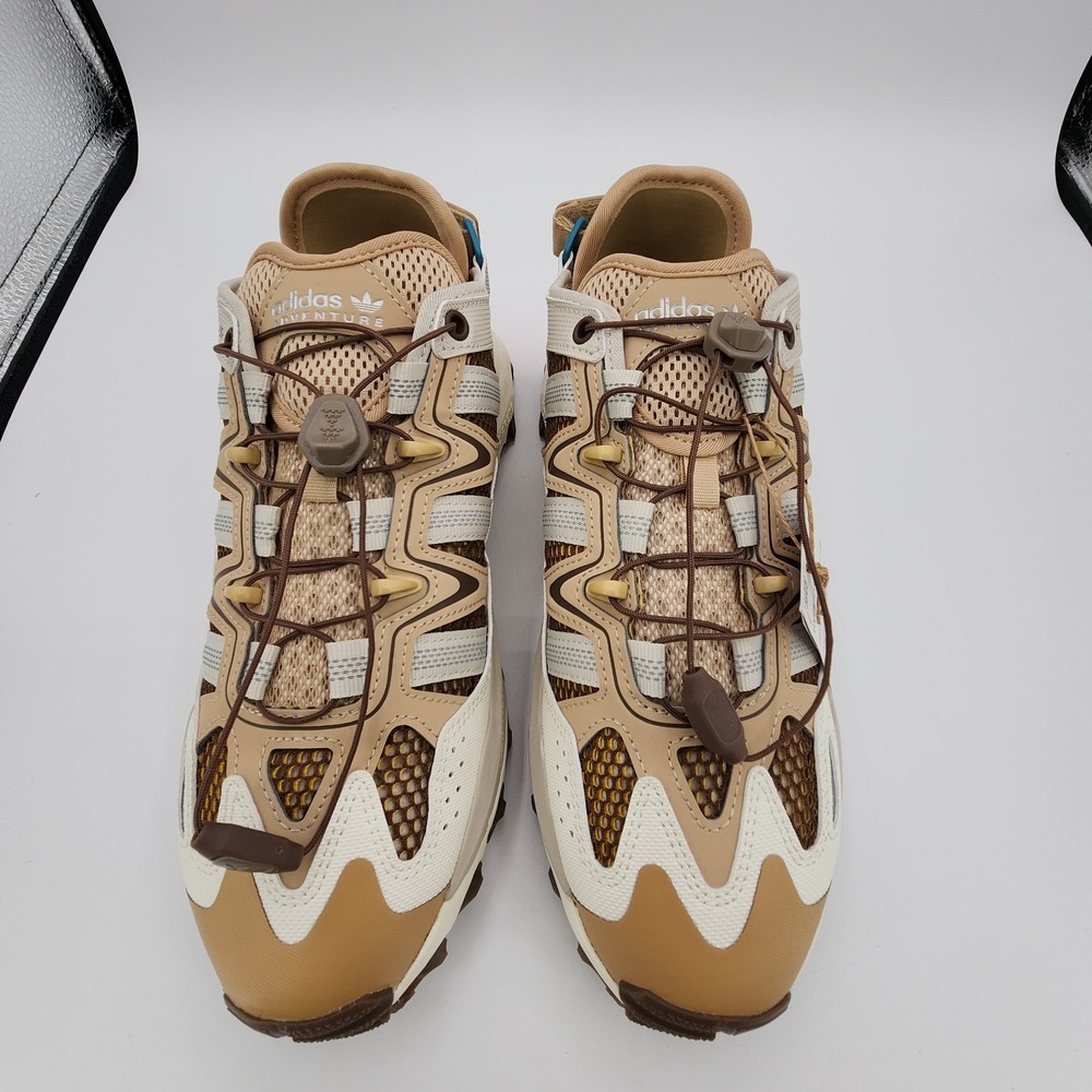 Adidas Hyperturf Adventure Shoes Mens Sz‎ 8 Magic Beige Off White Gum NEW in Box - Picture 5 of 13